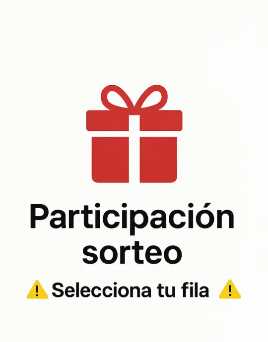 Participación sorteo
